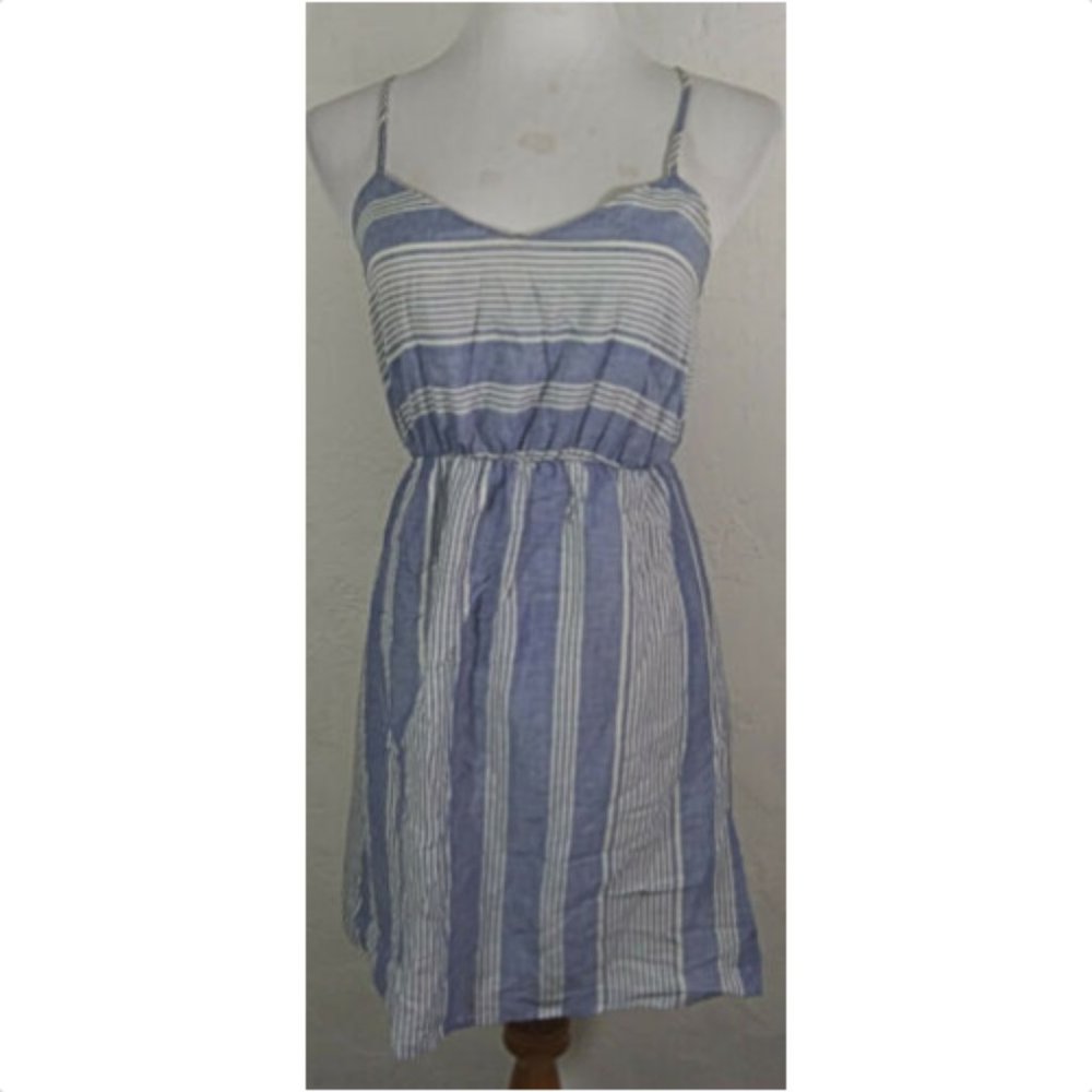 Whisper Medium Dress Striped Multicolor Blouson